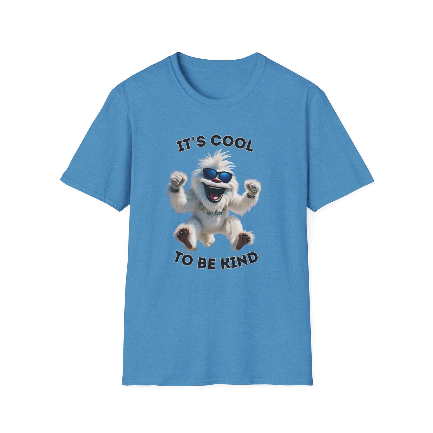It's Cool to Be Kind Unisex Softstyle T-Shirt - Fun, Positive Vibes for Everyday Wear