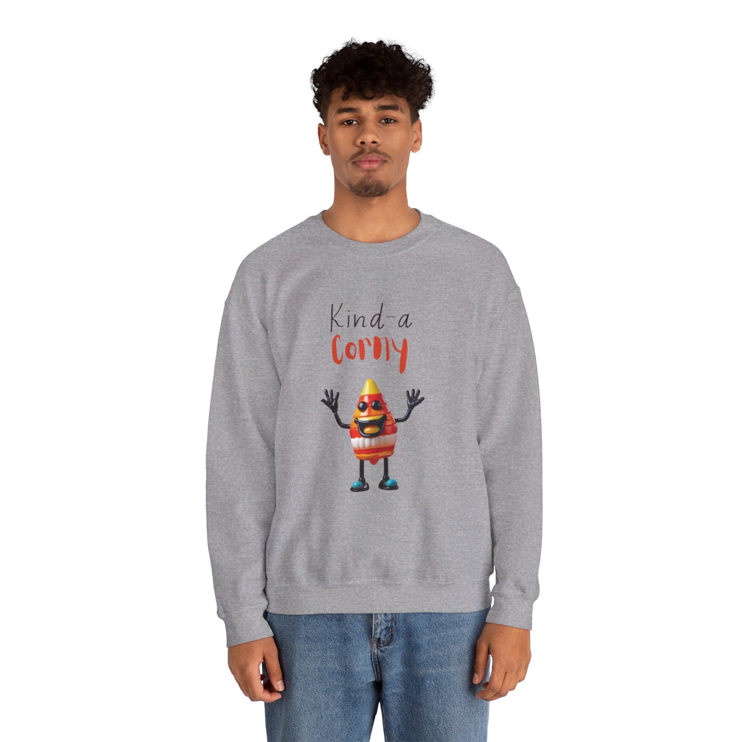 Kind-A Corny - Unisex Heavy Blend™ Crewneck Sweatshirt