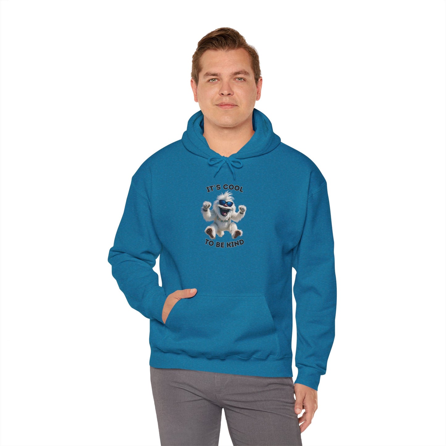 It's Cool to Be Kind Sweatshirt - Cozy Unisex Hoodie
