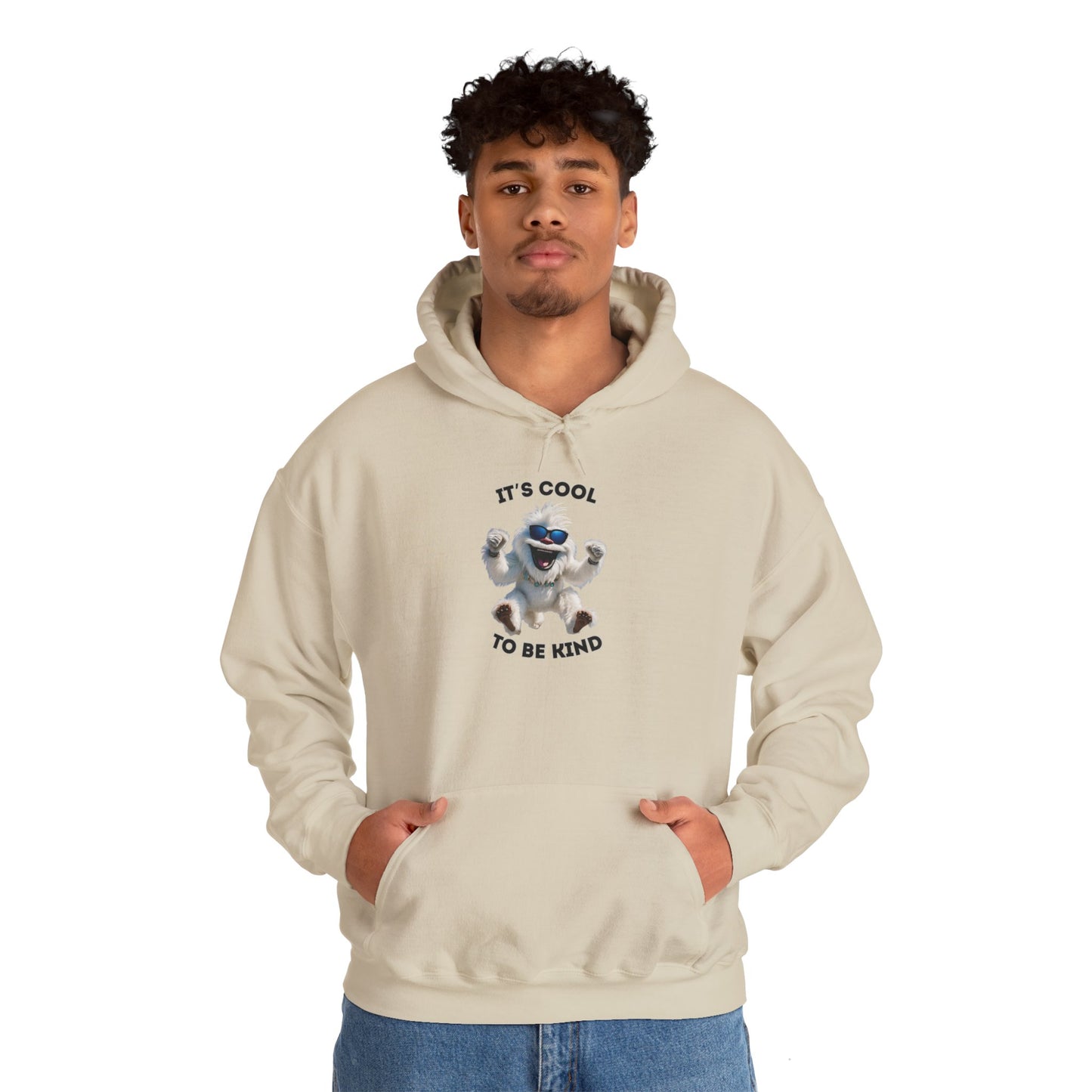 It's Cool to Be Kind Sweatshirt - Cozy Unisex Hoodie