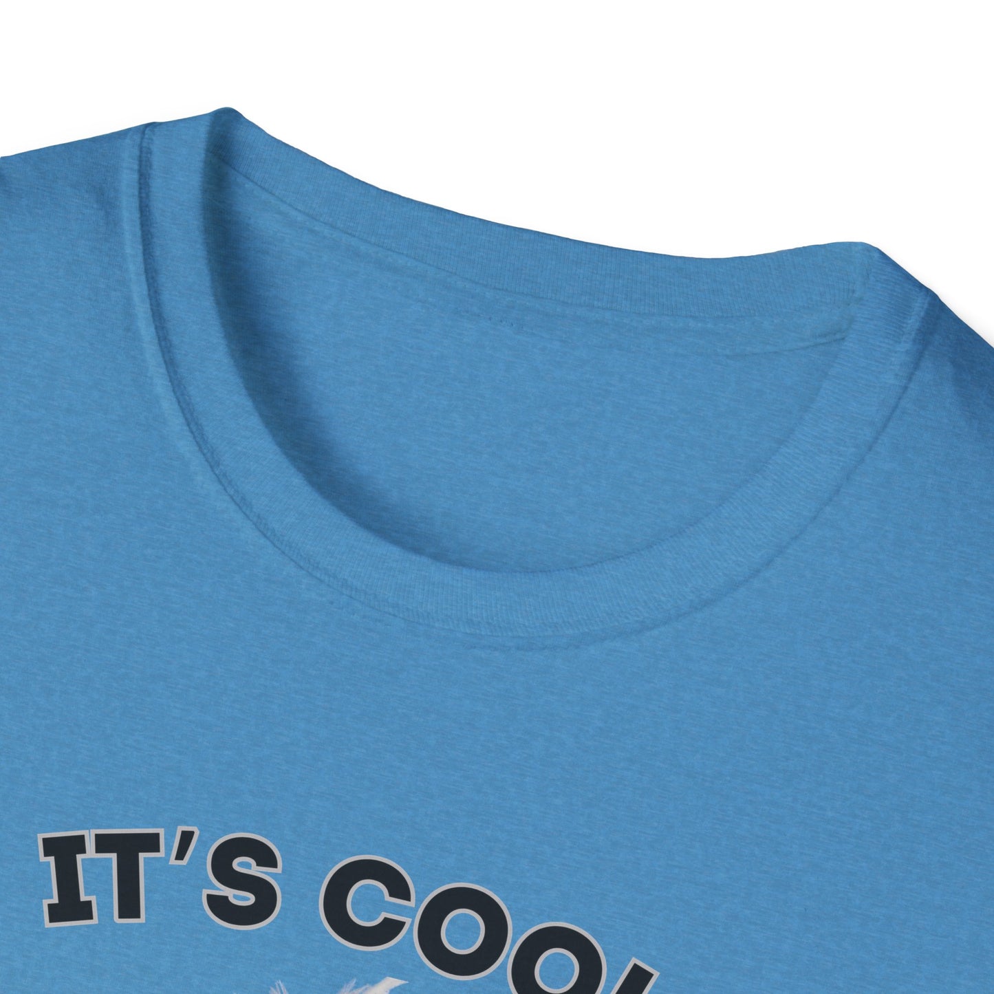 It's Cool to Be Kind Unisex Softstyle T-Shirt - Fun, Positive Vibes for Everyday Wear