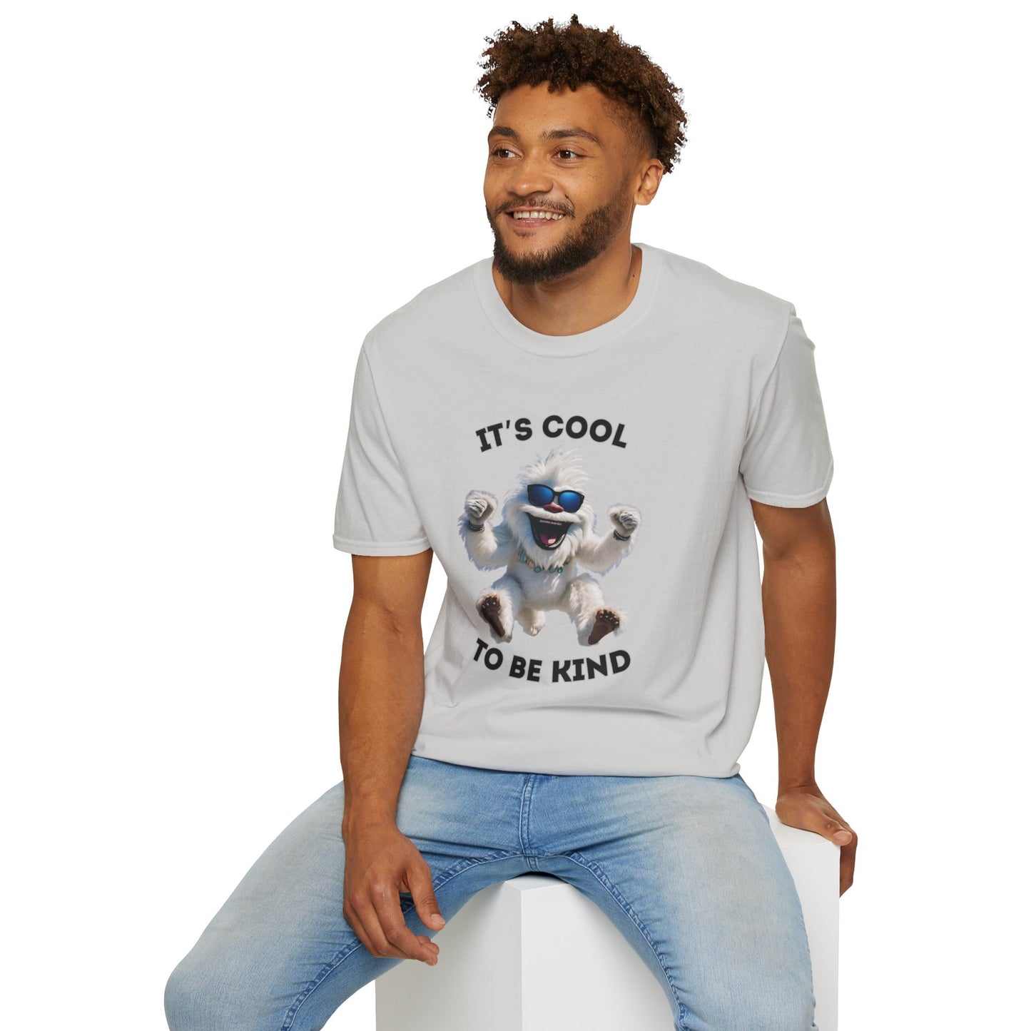 It's Cool to Be Kind Unisex Softstyle T-Shirt - Fun, Positive Vibes for Everyday Wear