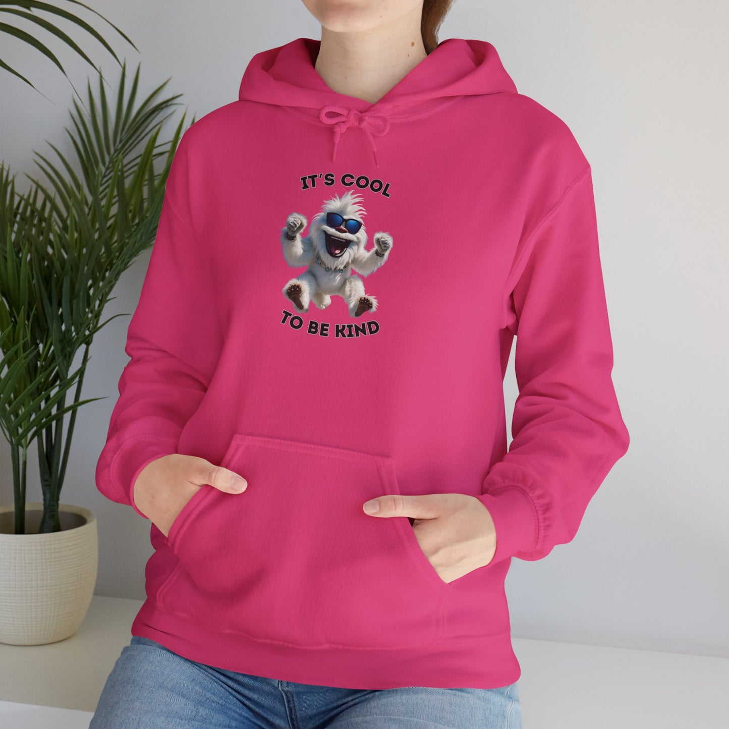 It's Cool to Be Kind Sweatshirt - Cozy Unisex Hoodie