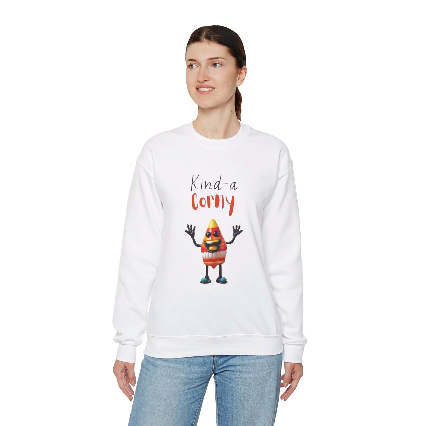 Kind-A Corny - Unisex Heavy Blend™ Crewneck Sweatshirt