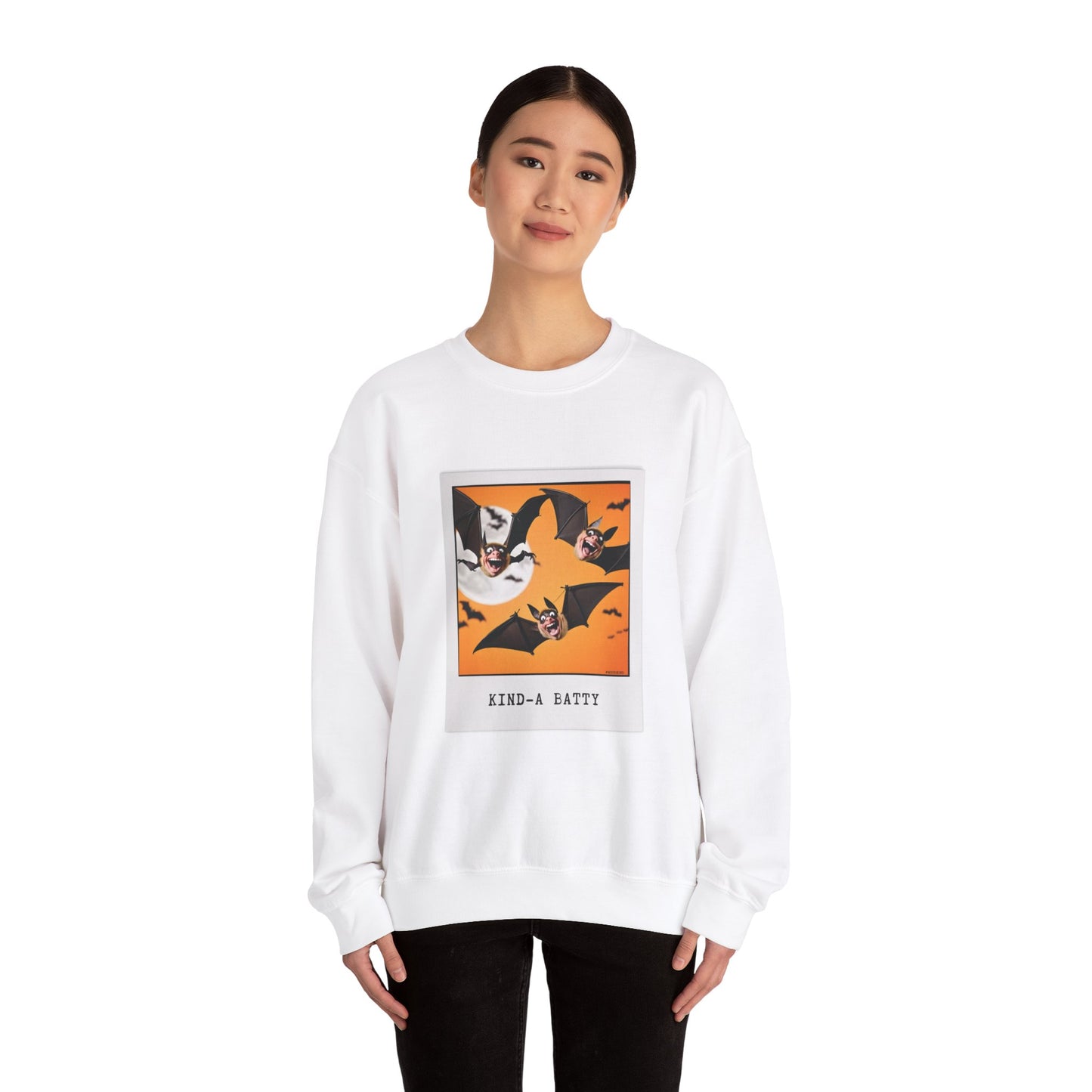 Kind-A Batty Unisex Heavy Blend™ Crewneck Sweatshirt