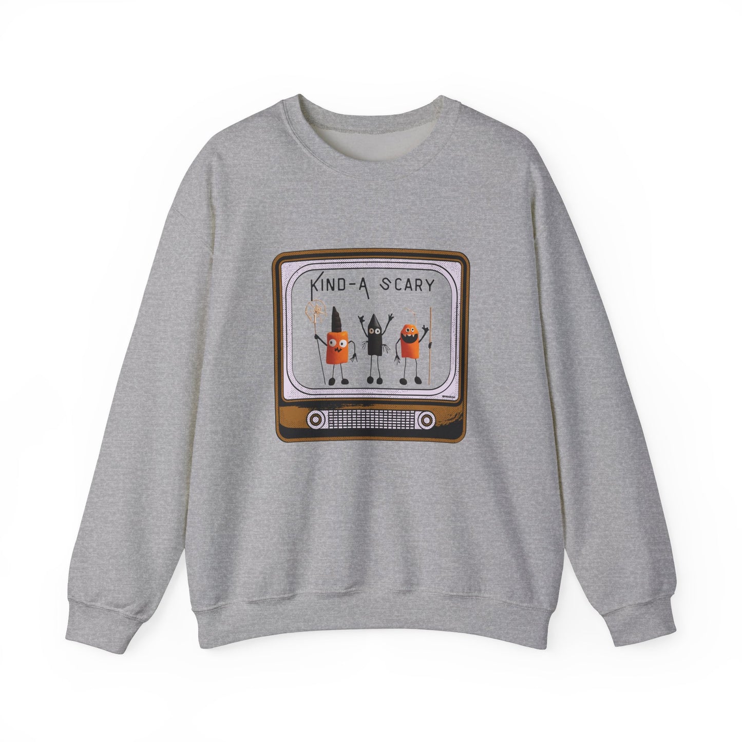 Kind-A Scary Too- Unisex Heavy Blend™ Crewneck Sweatshirt