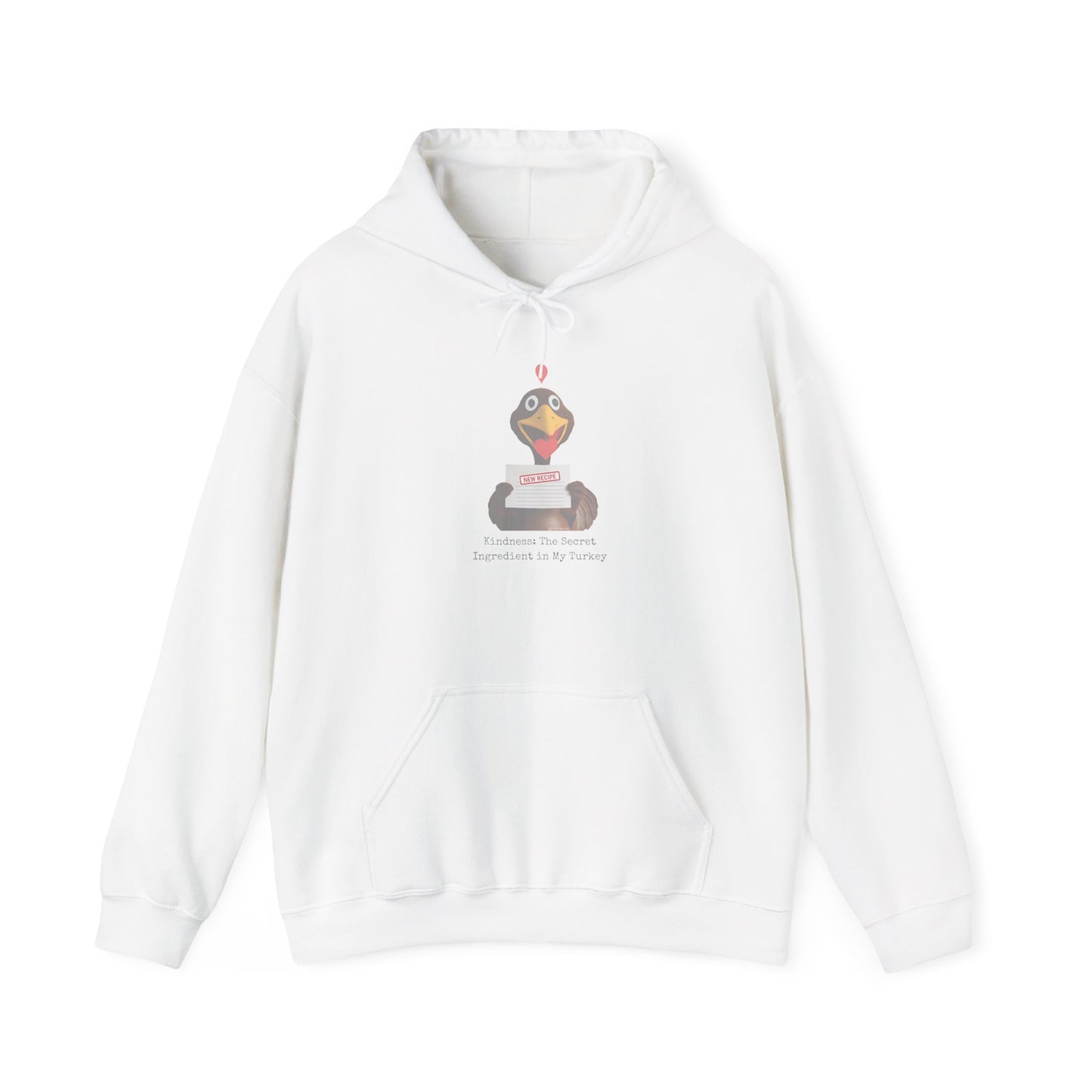 Cozy Unisex Hooded Sweatshirt - Fun Turkey Design