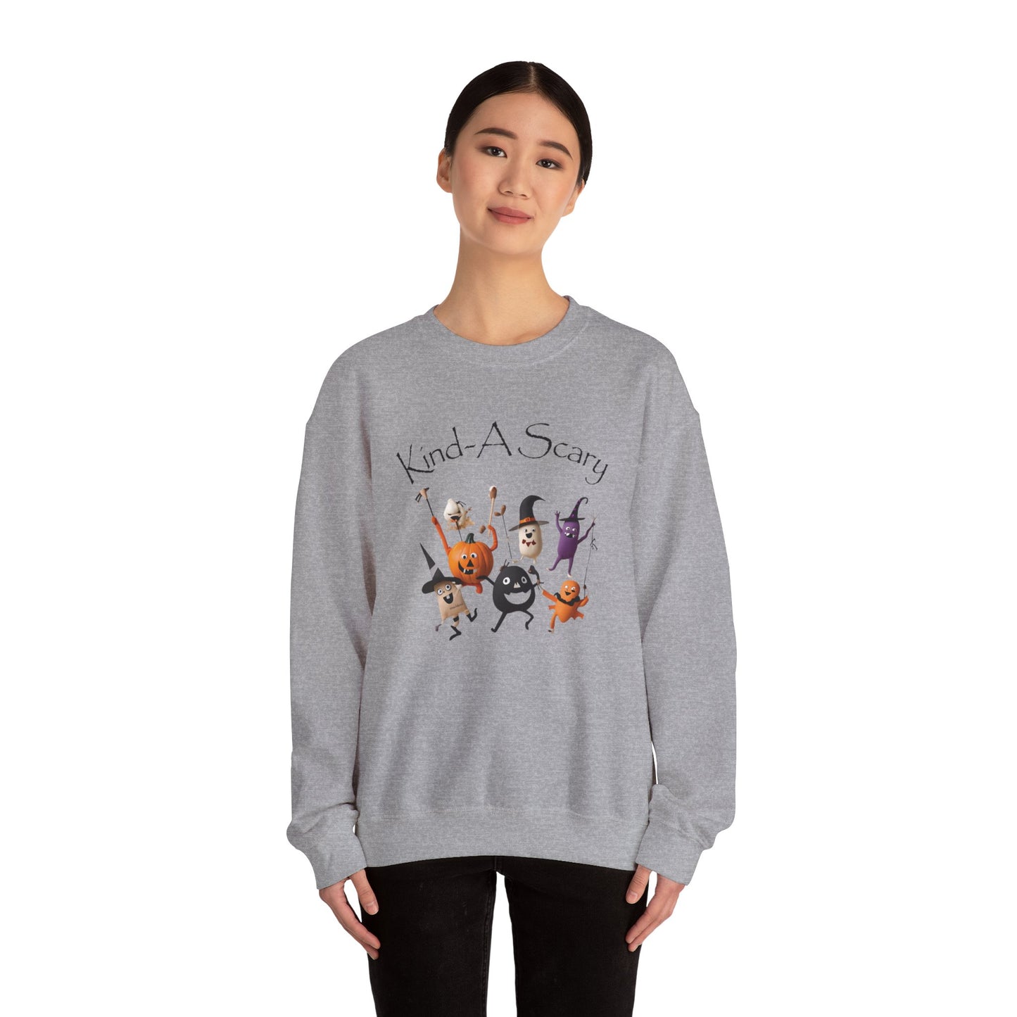 Kind-A Scary - Unisex Heavy Blend™ Crewneck Sweatshirt