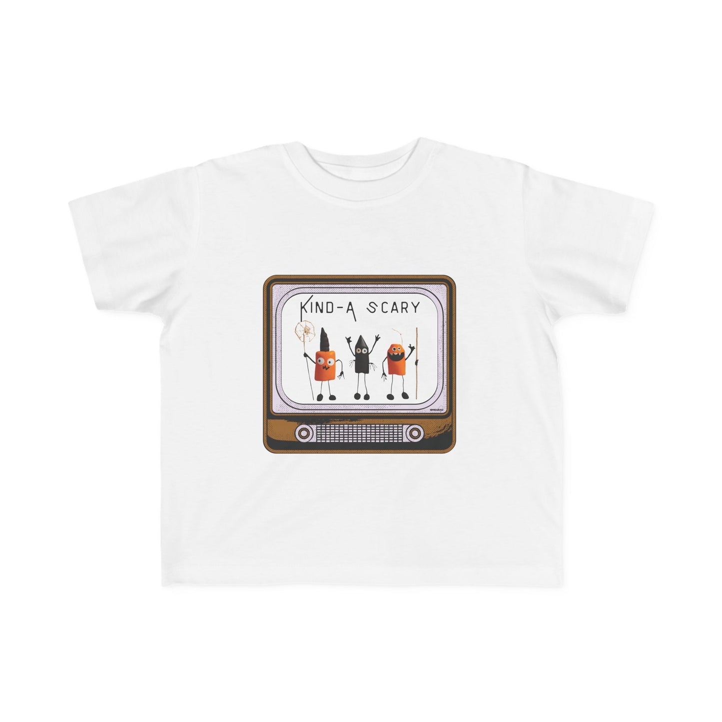 Kind-A Scary Too - Toddler's Fine Jersey Tee