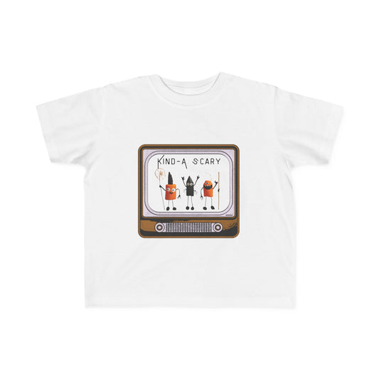 Kind-A Scary Too - Toddler's Fine Jersey Tee