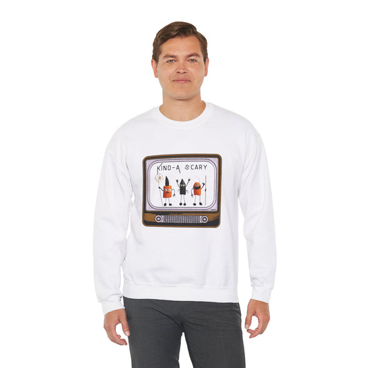 Kind-A Scary Too- Unisex Heavy Blend™ Crewneck Sweatshirt