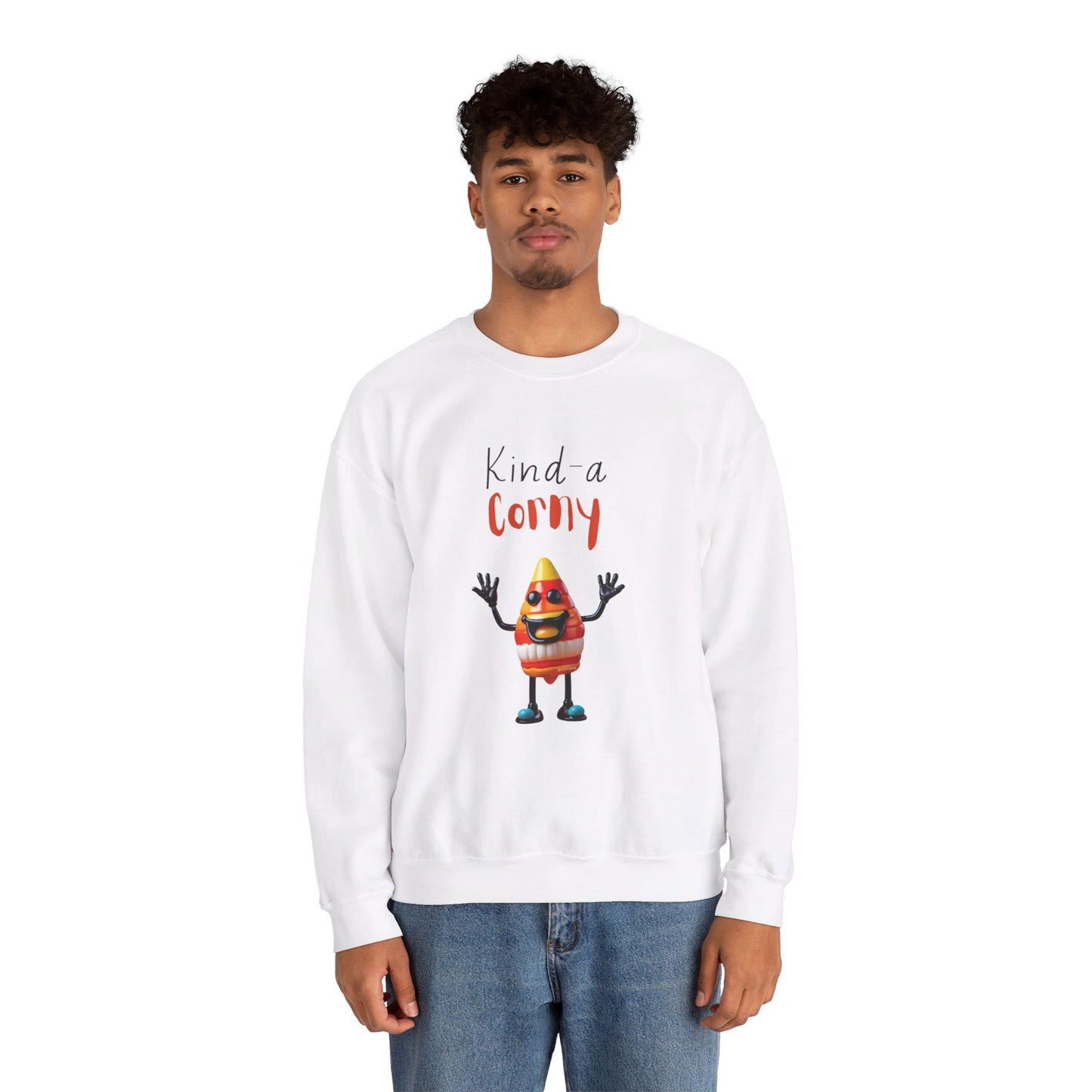 Kind-A Corny - Unisex Heavy Blend™ Crewneck Sweatshirt