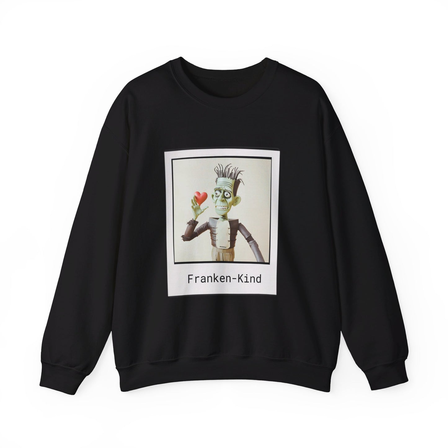 Franken-Kind Polaroid - Unisex Heavy Blend™ Crewneck Sweatshirt