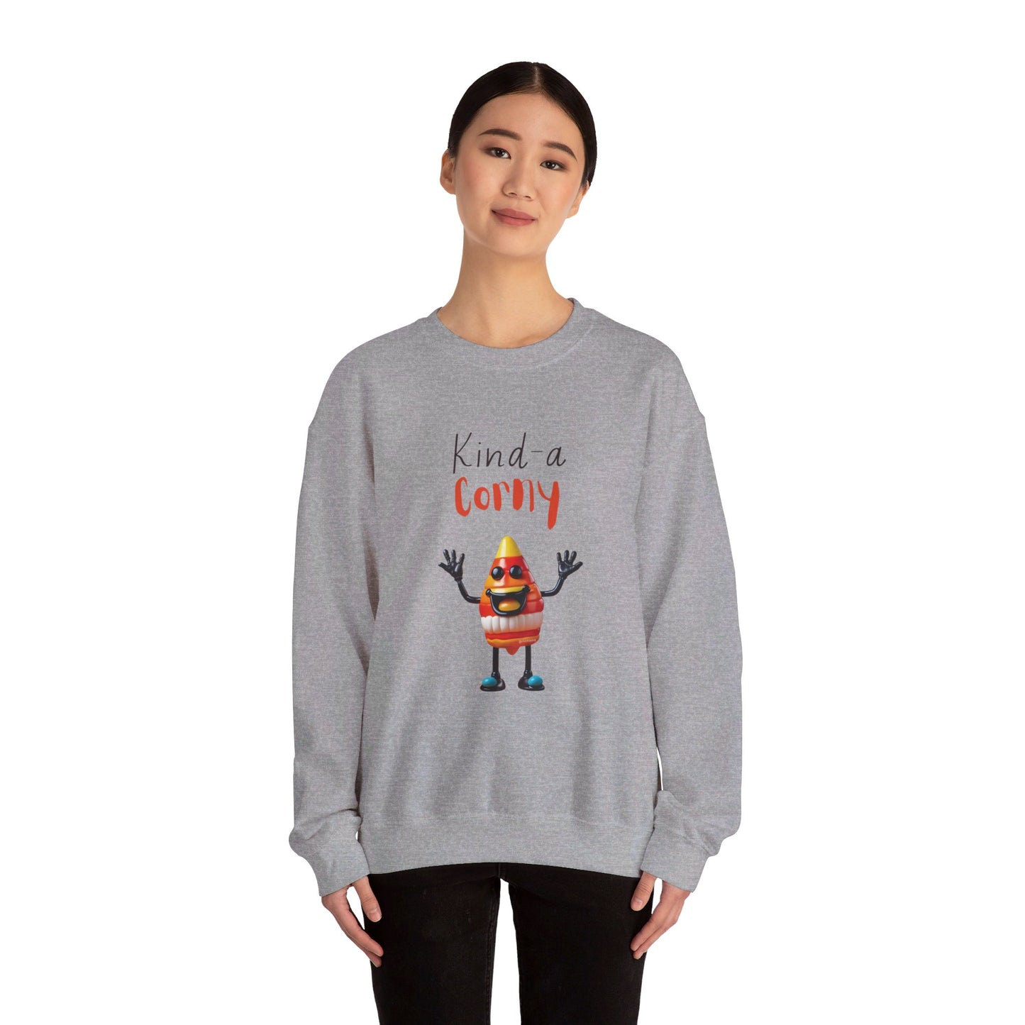 Kind-A Corny - Unisex Heavy Blend™ Crewneck Sweatshirt