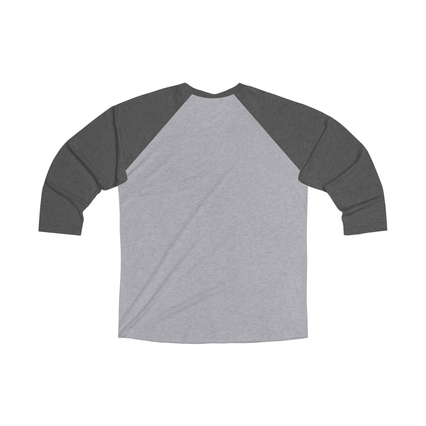 Christmas Reindeer Roll Unisex Tri-Blend Raglan Tee