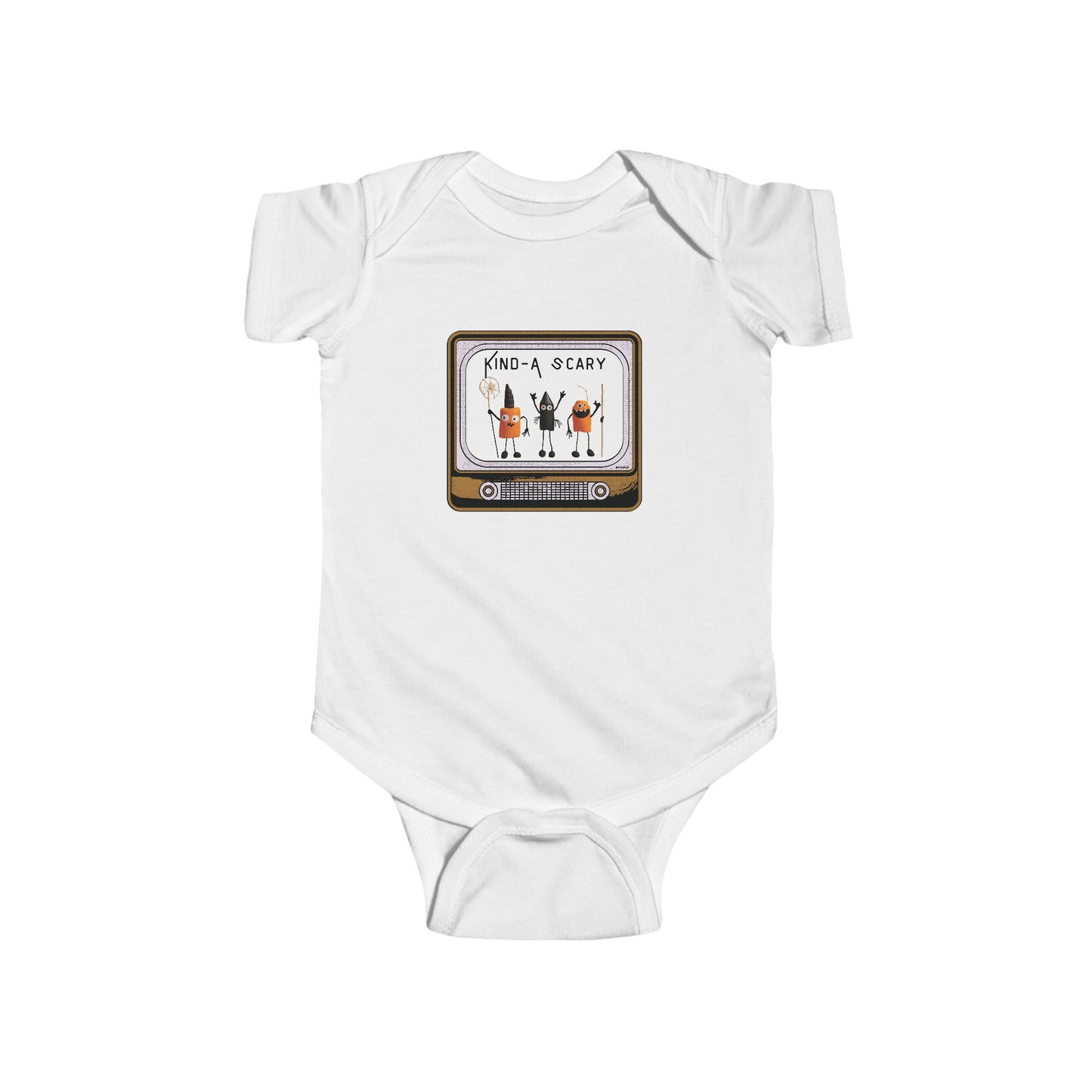 Kind-A Scary Too - Infant Fine Jersey Onesie