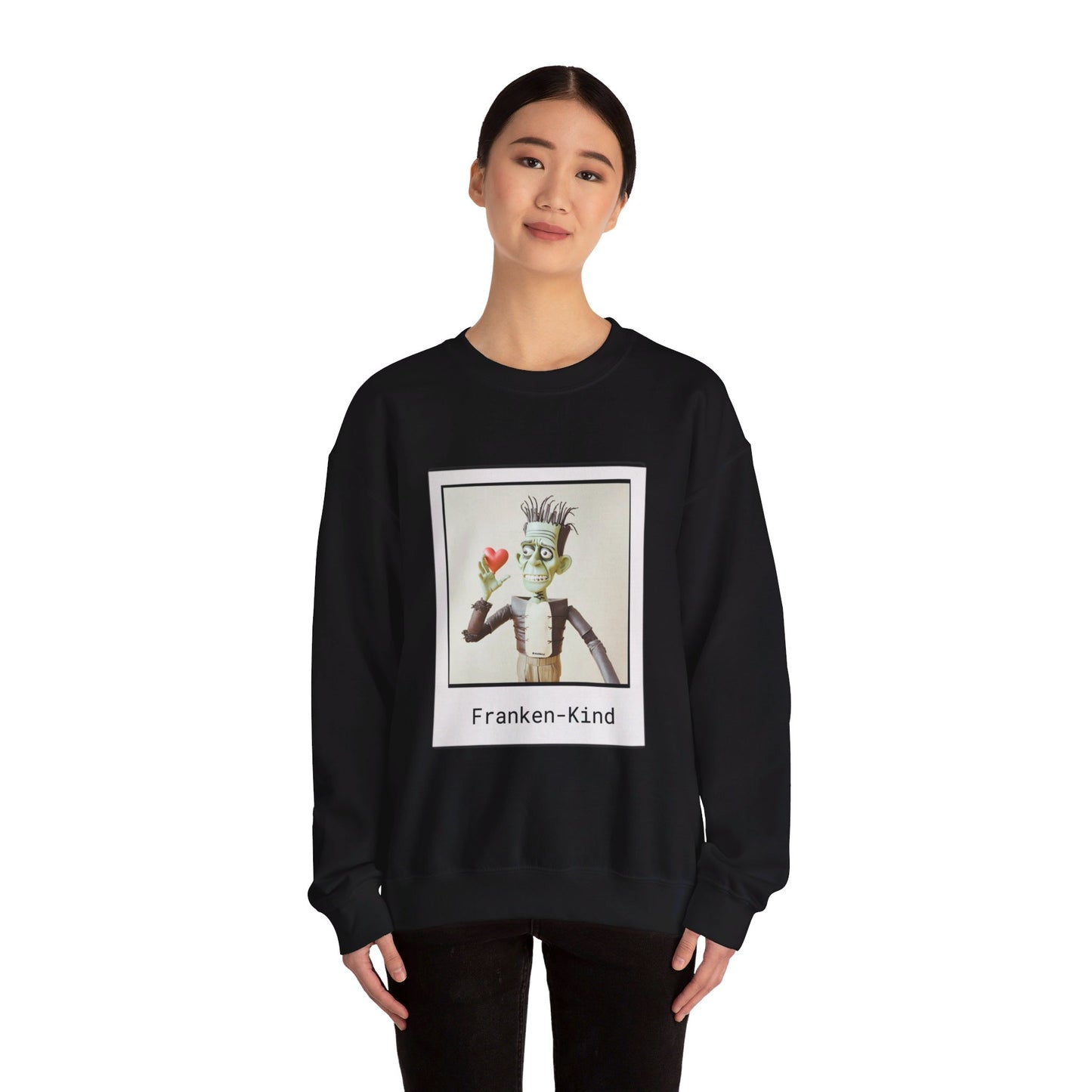 Franken-Kind Polaroid - Unisex Heavy Blend™ Crewneck Sweatshirt