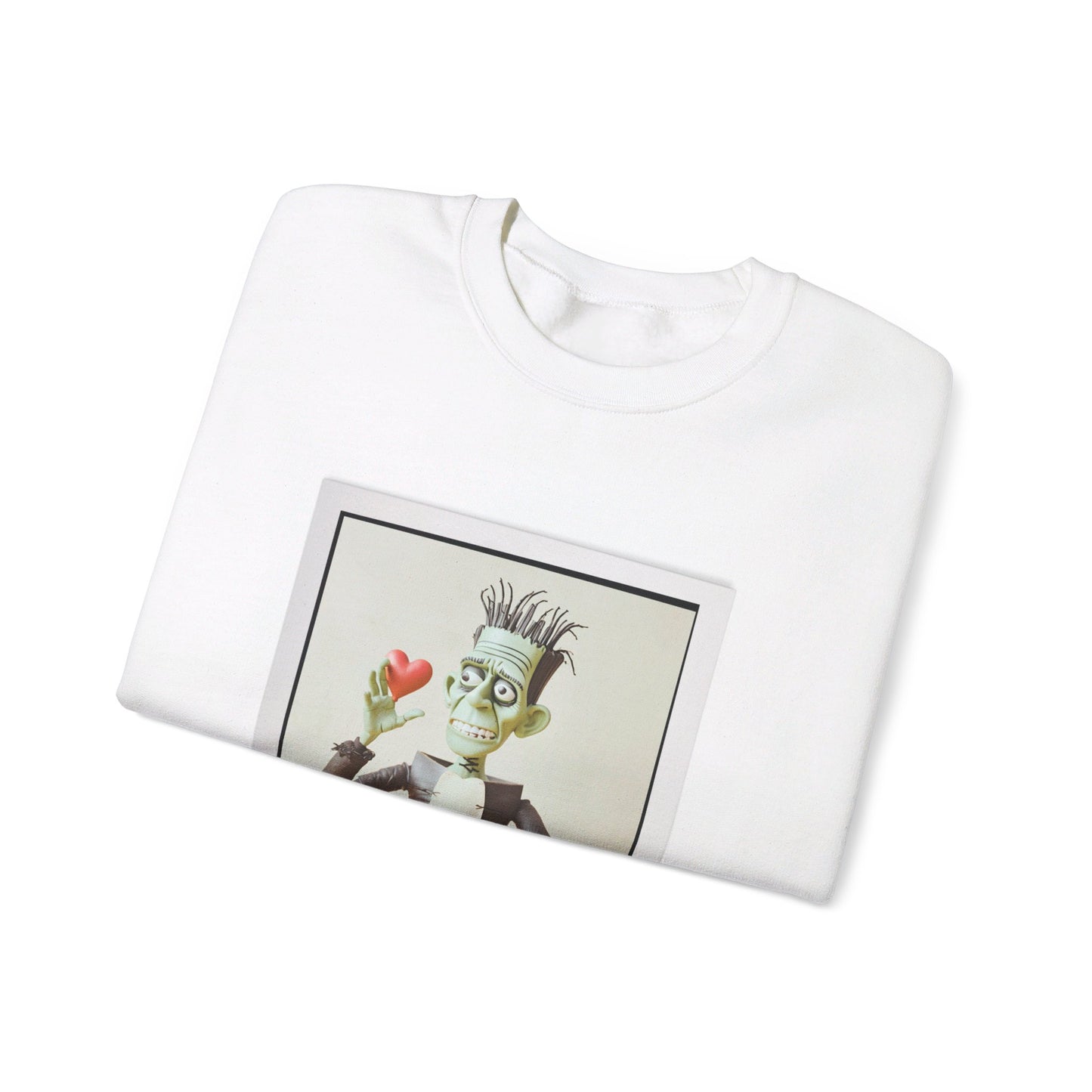Franken-Kind Polaroid - Unisex Heavy Blend™ Crewneck Sweatshirt