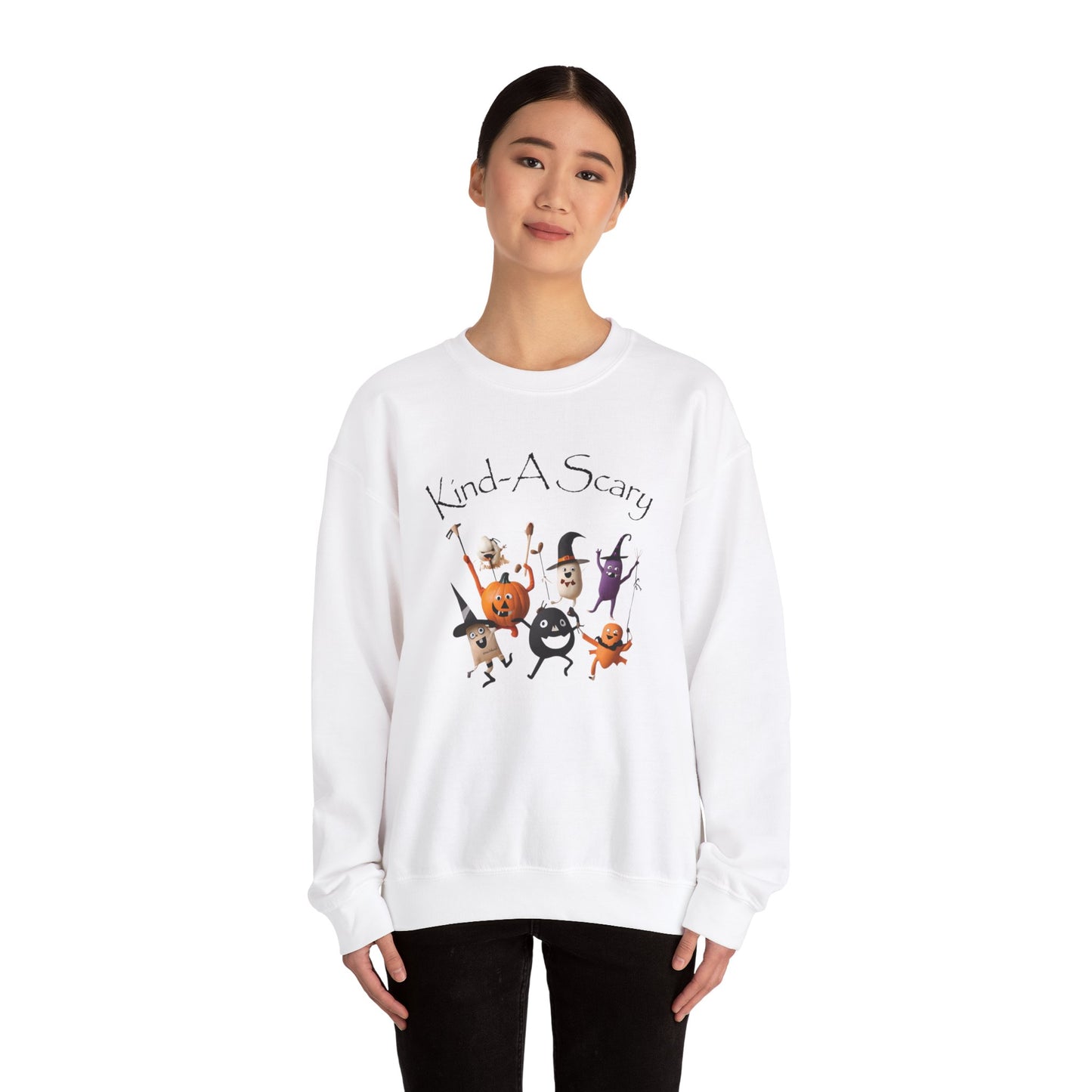 Kind-A Scary - Unisex Heavy Blend™ Crewneck Sweatshirt