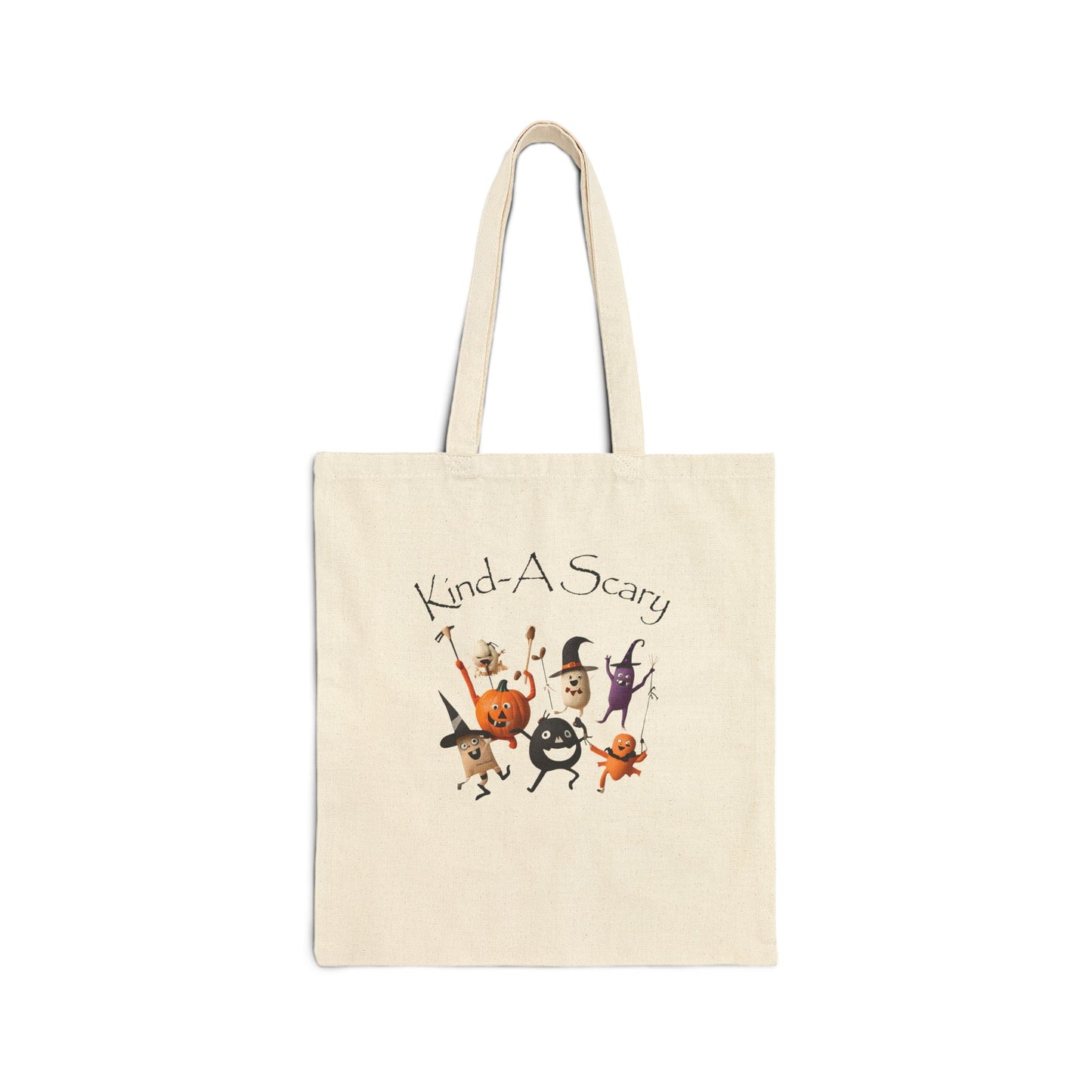 Kind-A Scary - Cotton Canvas Tote Bag