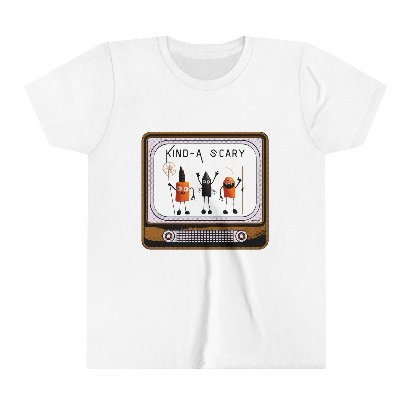 Kind-A Scary Too -Youth Short Sleeve Tee