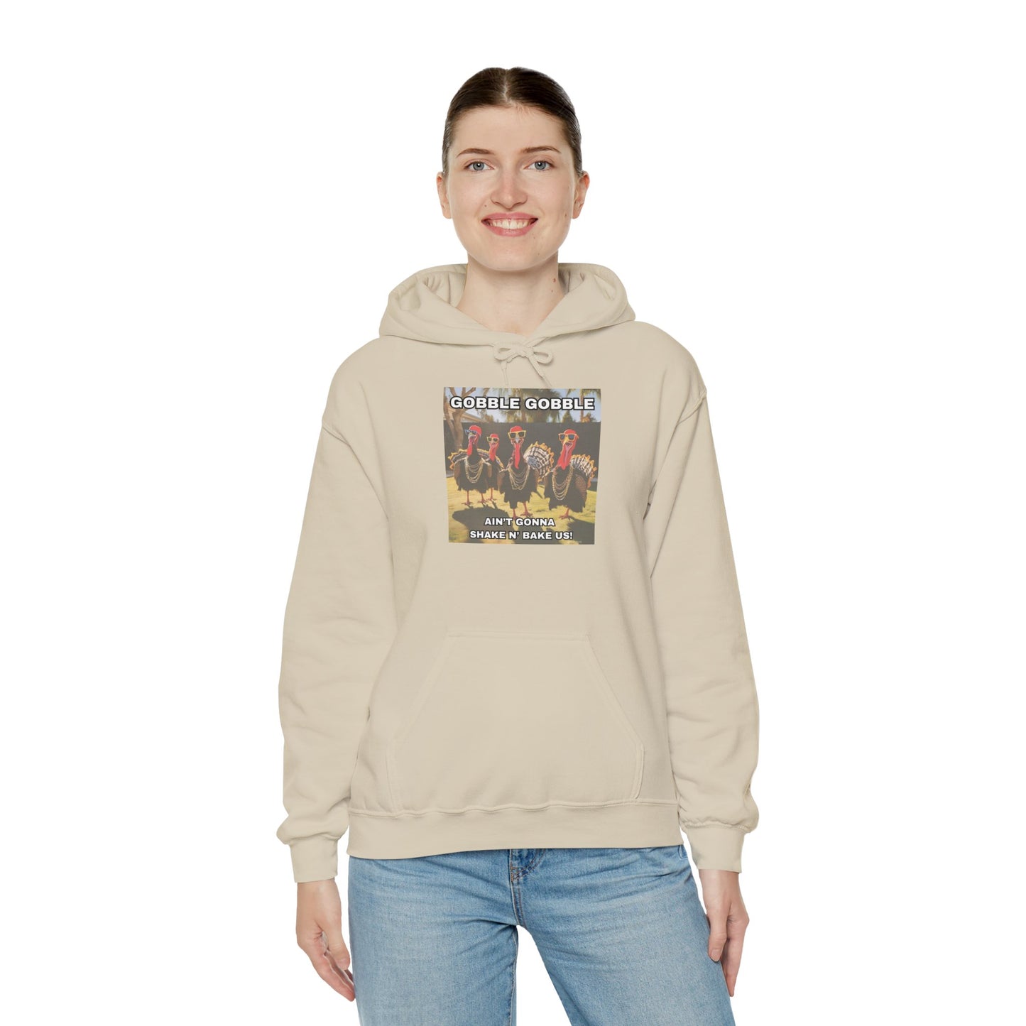 Funny Thanksgiving Gobble Gobble Hoodie