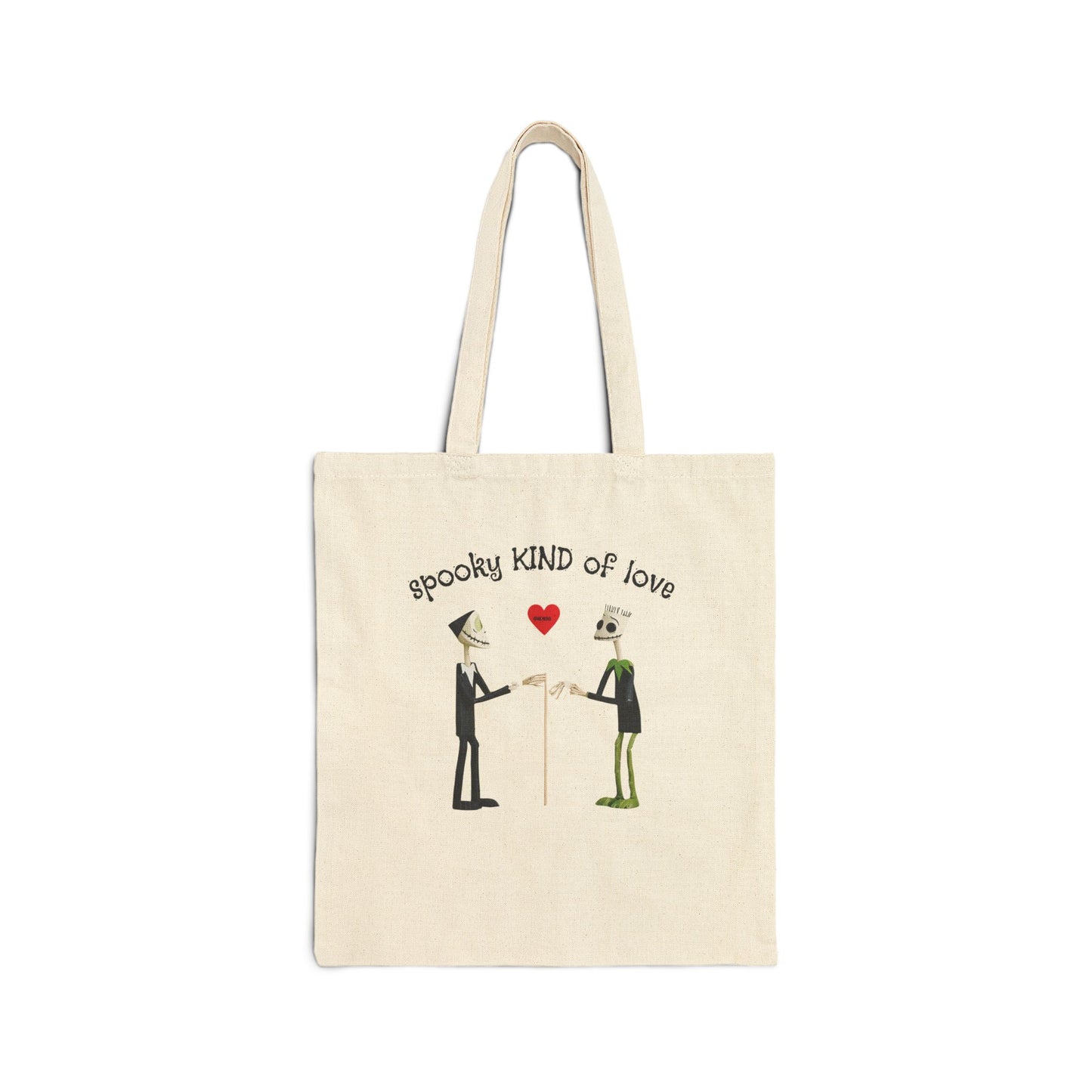Spooky Kind of Love-Kind Cotton Canvas Tote Bag